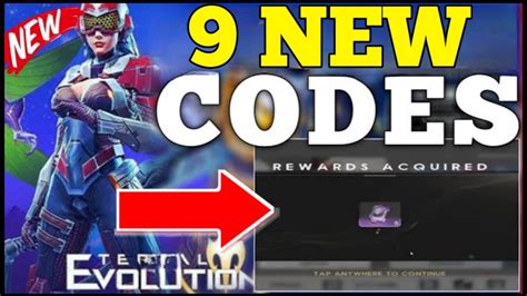 Eternal Evolution codes (March 2024) .
